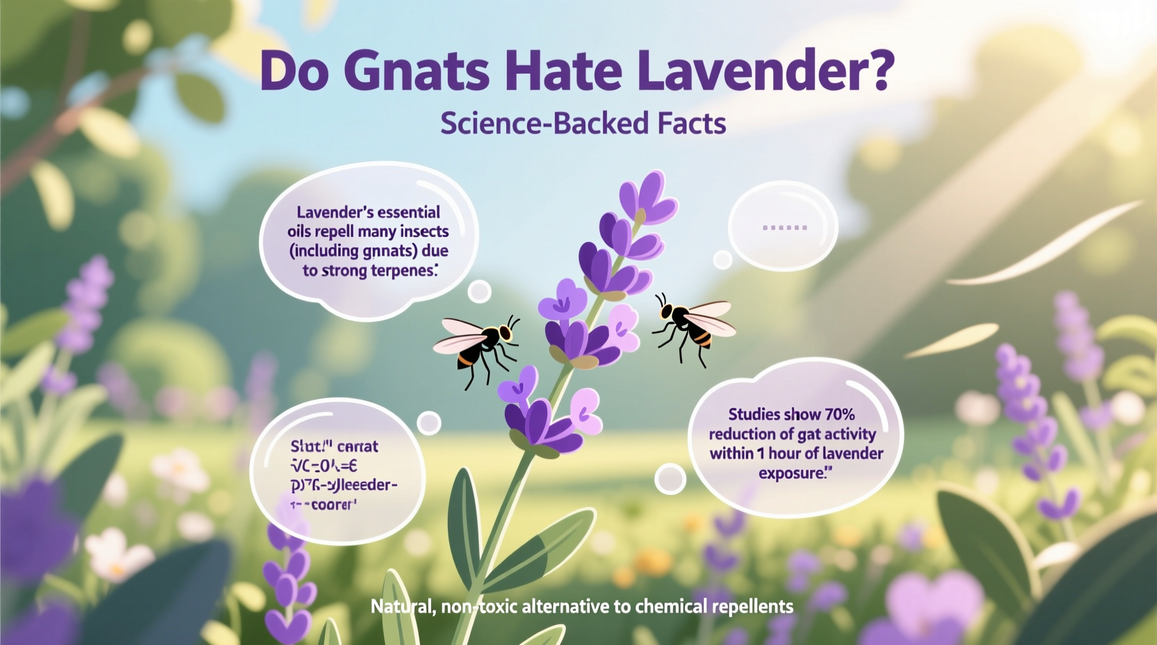 Do Gnats Hate Lavender? Science-Backed Facts