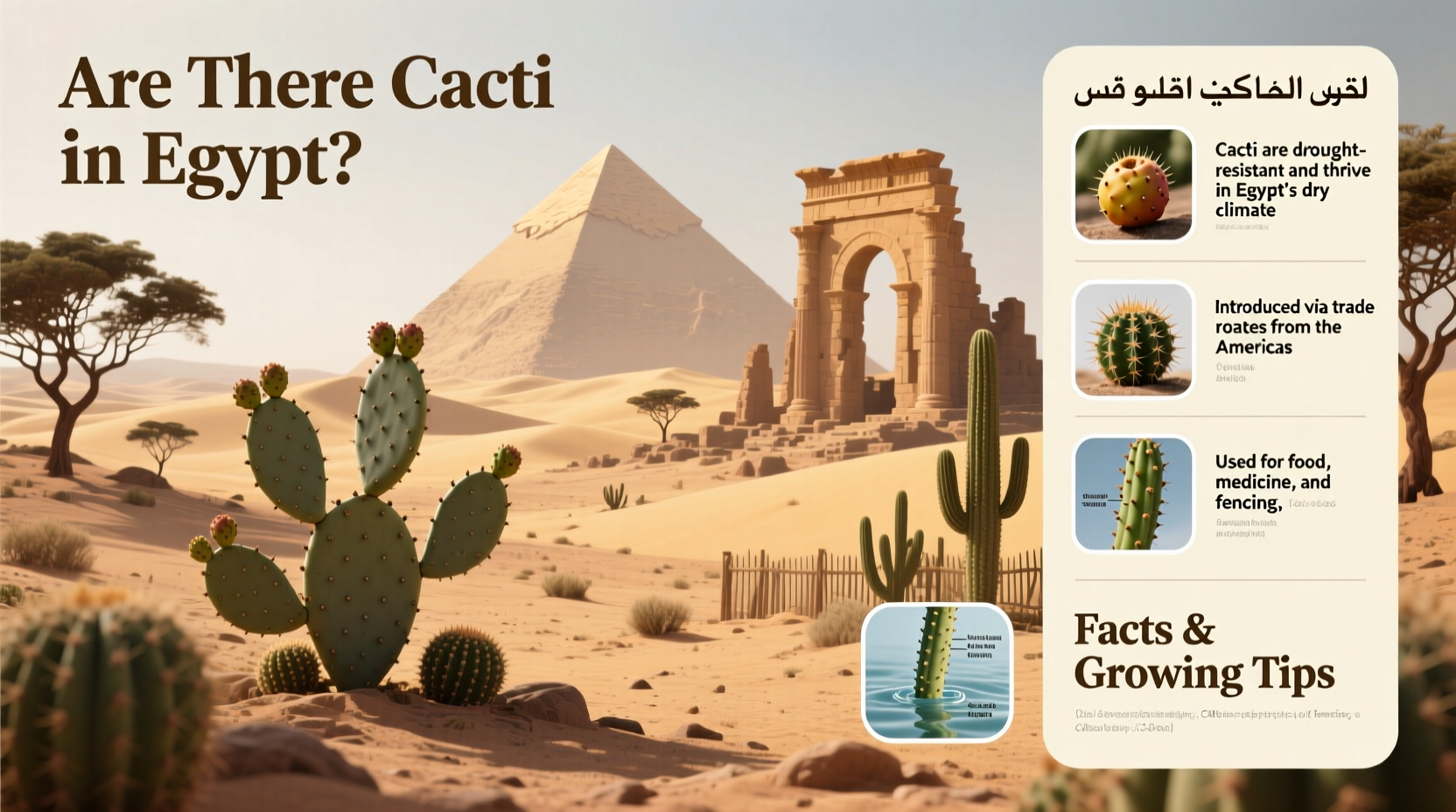 Are There Cacti in Egypt? Facts & Growing Tips