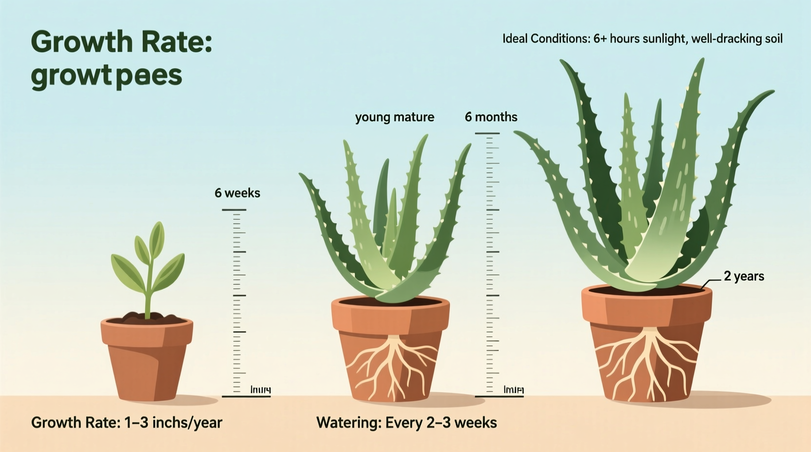 How Fast Do Aloe Vera Plants Grow? Growth Rates & Tips
