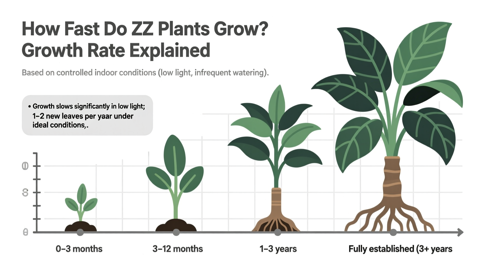 How Fast Do ZZ Plants Grow? Growth Rate Explained
