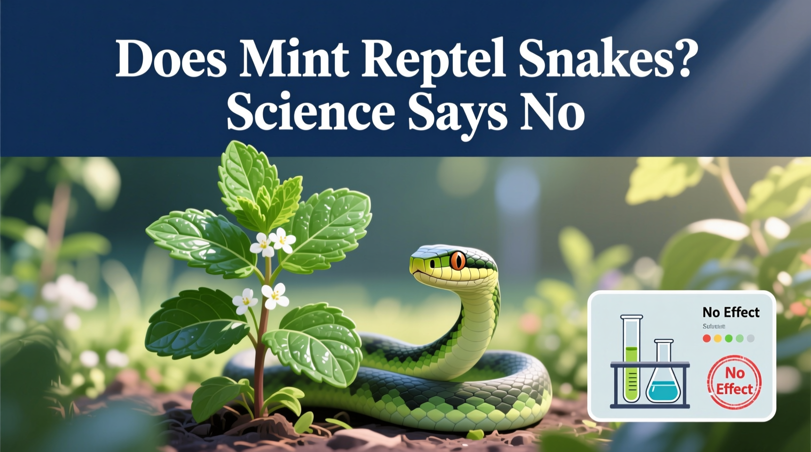 Does Mint Repel Snakes? Science Says No