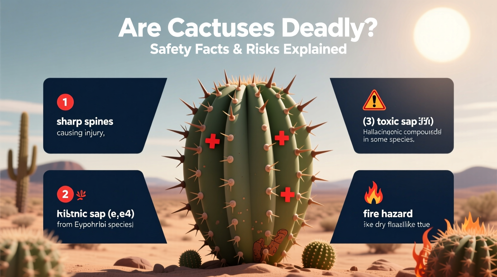 Are Cactuses Deadly? Safety Facts & Risks Explained