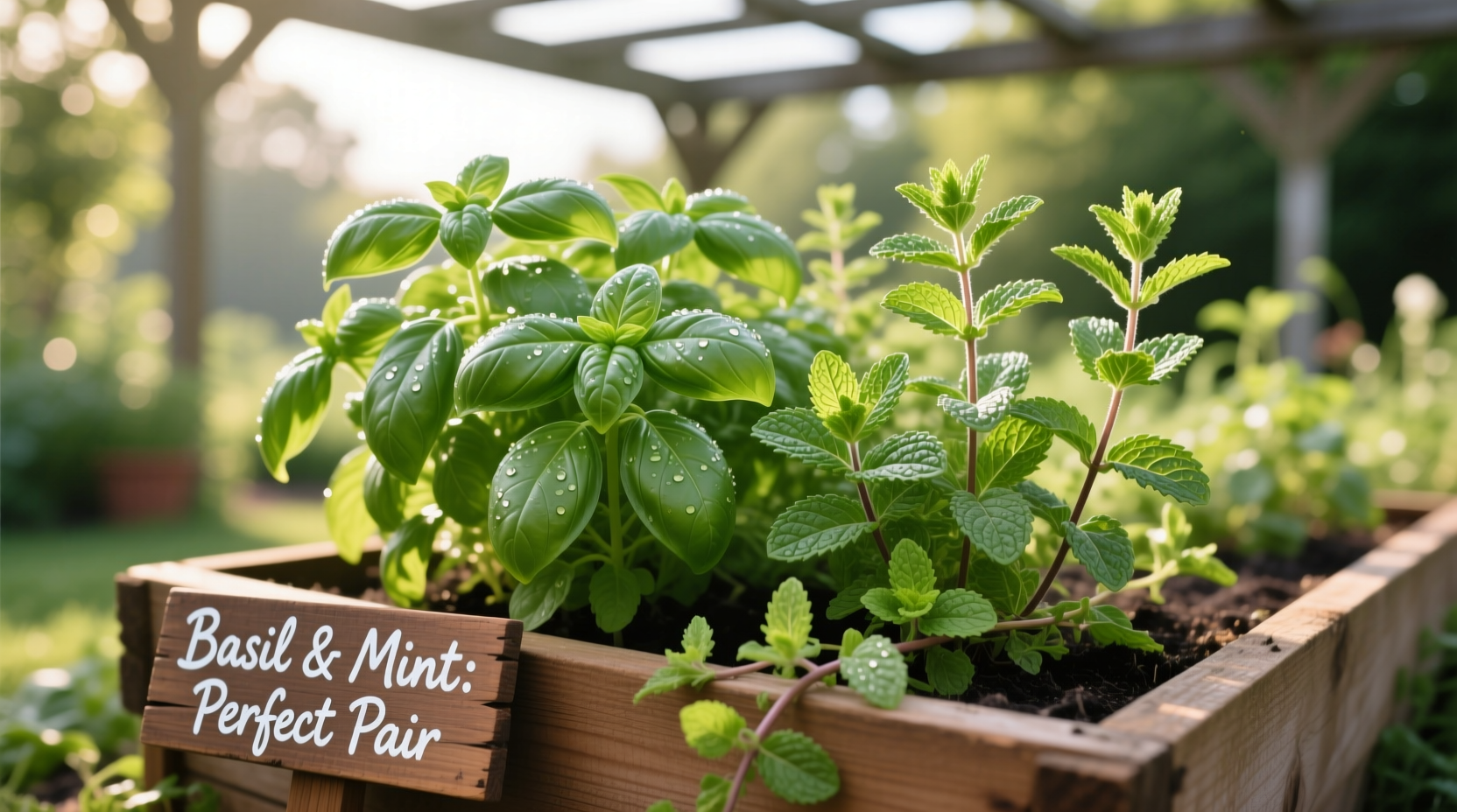 Can You Plant Basil and Mint Together? Expert Guide