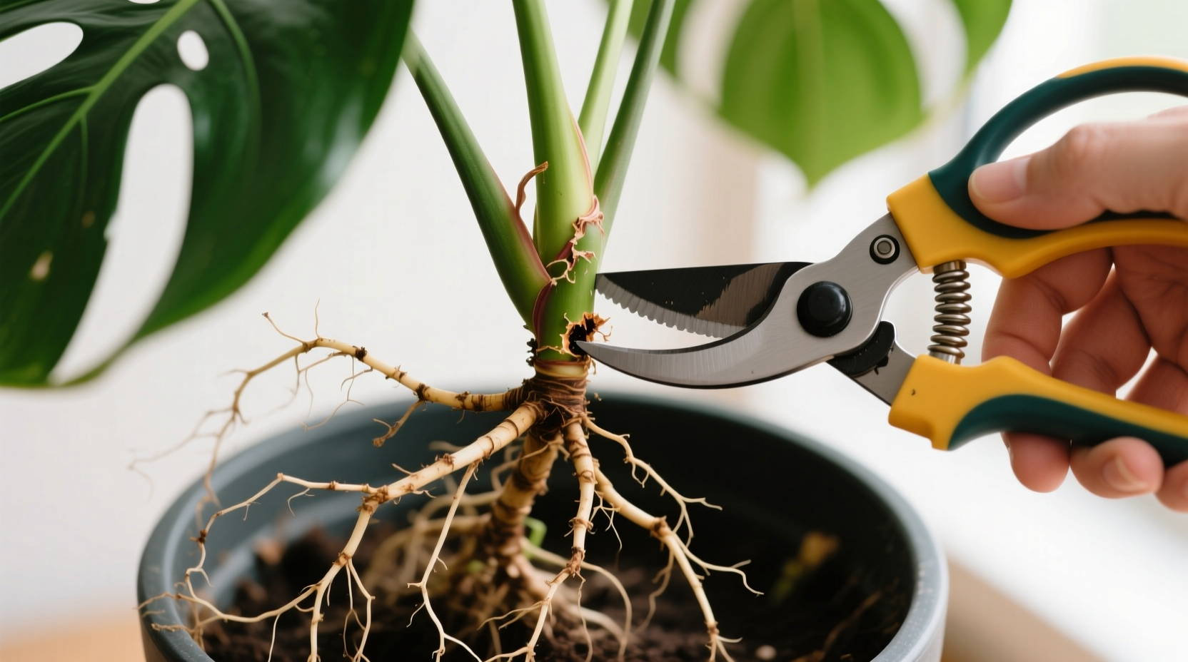 Can I Cut Monstera Aerial Roots Safely?