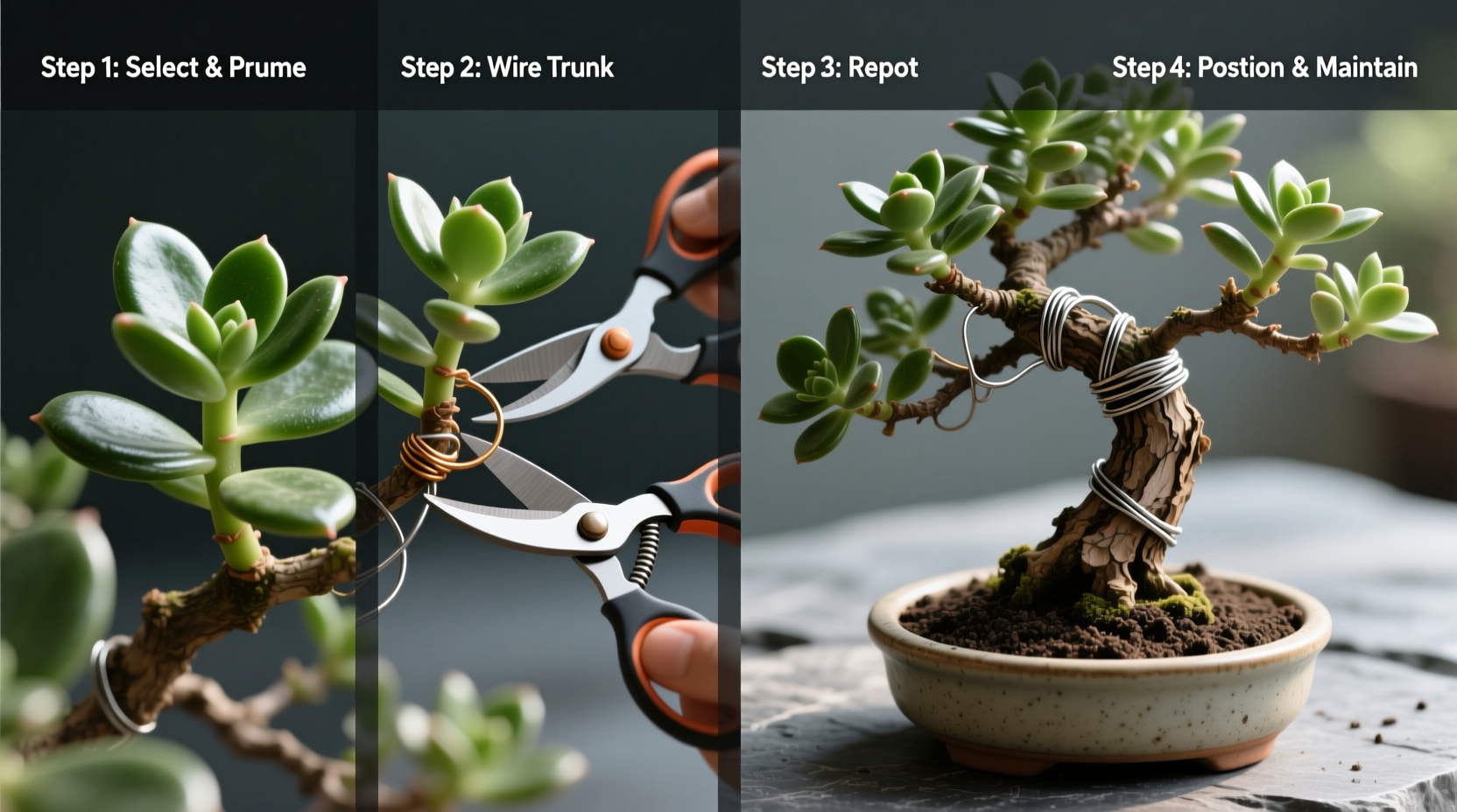 How to Bonsai a Jade Plant: Step-by-Step Guide