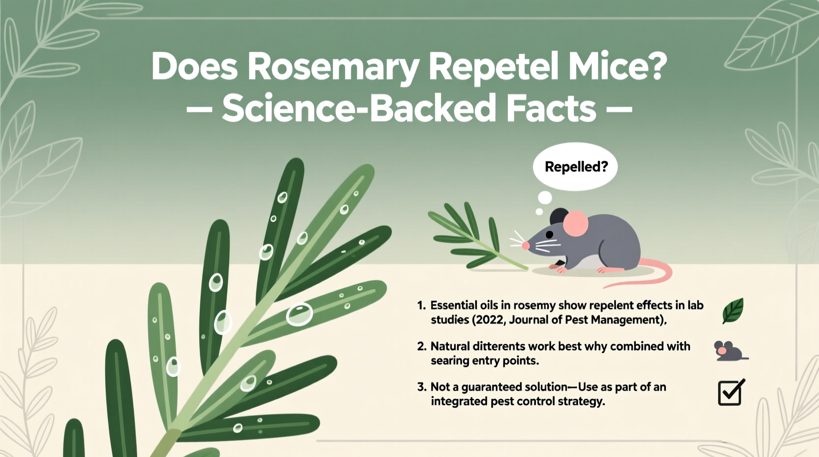 Does Rosemary Repel Mice? Science-Backed Facts
