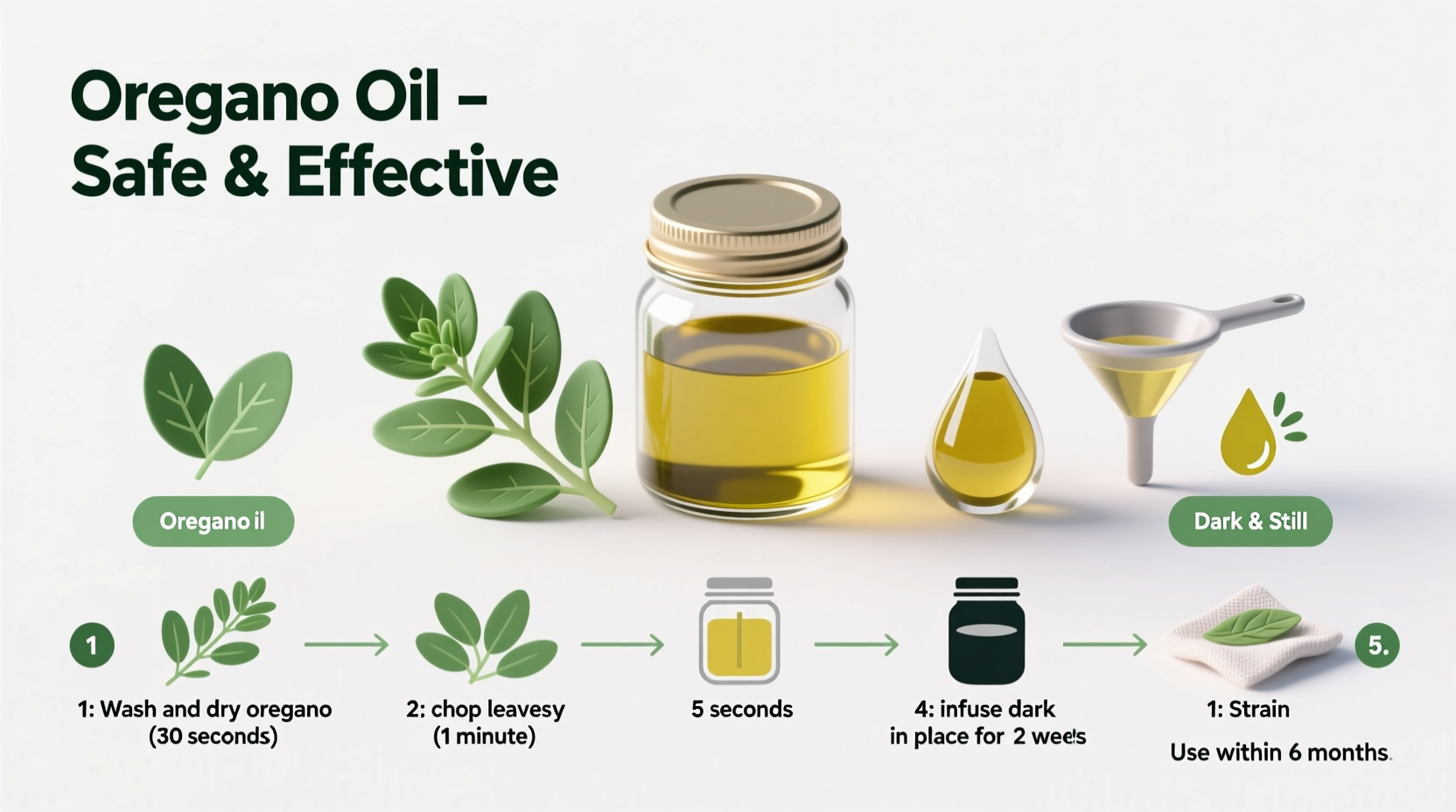 How to Make Homemade Oregano Oil Safely and Effectively
