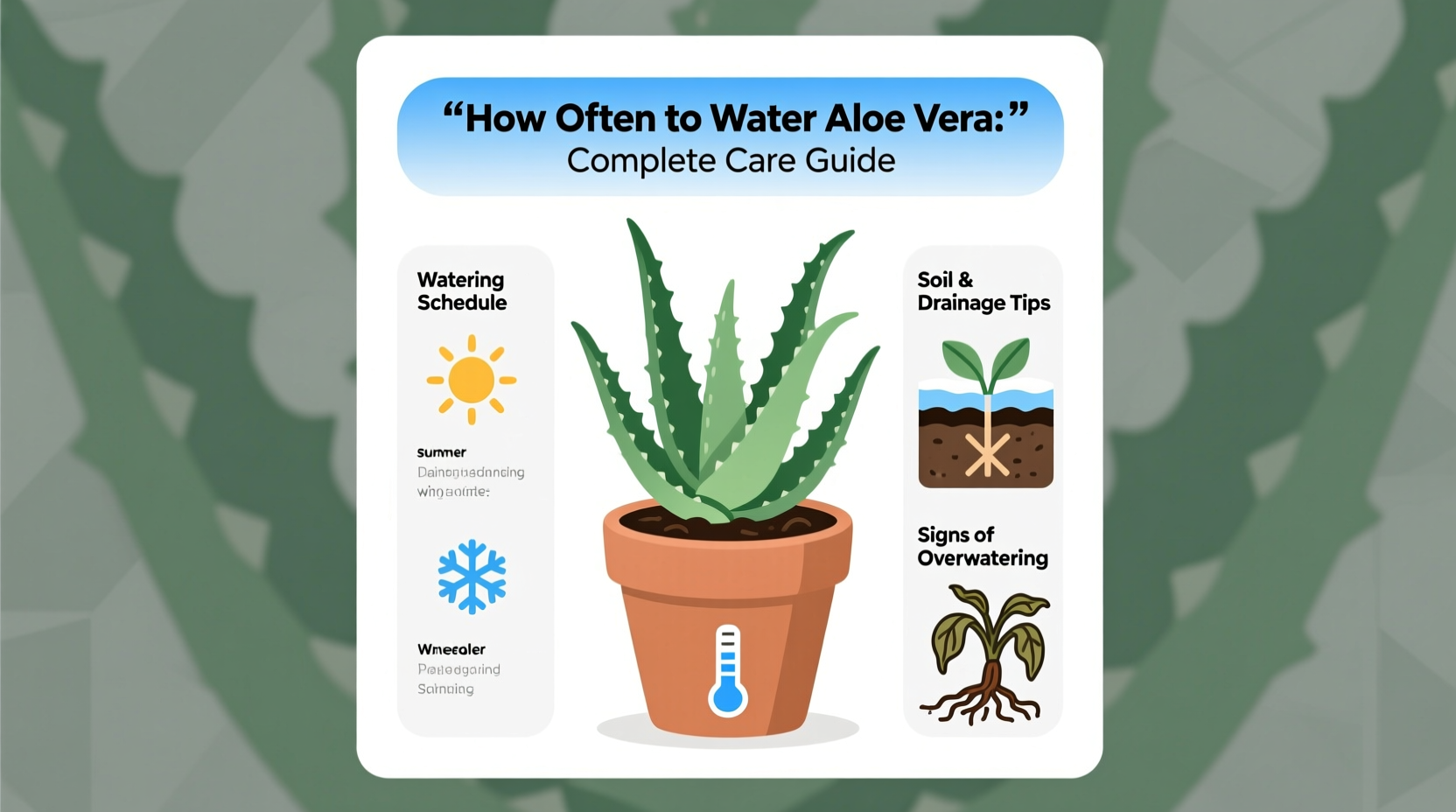 How Often to Water Aloe Vera: Complete Care Guide