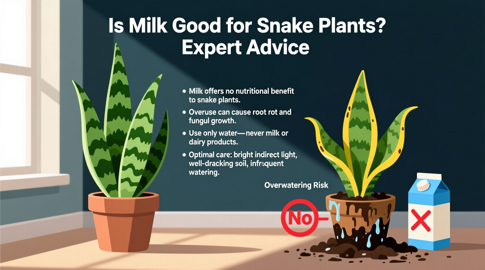 Is Milk Good for Snake Plants? Expert Advice