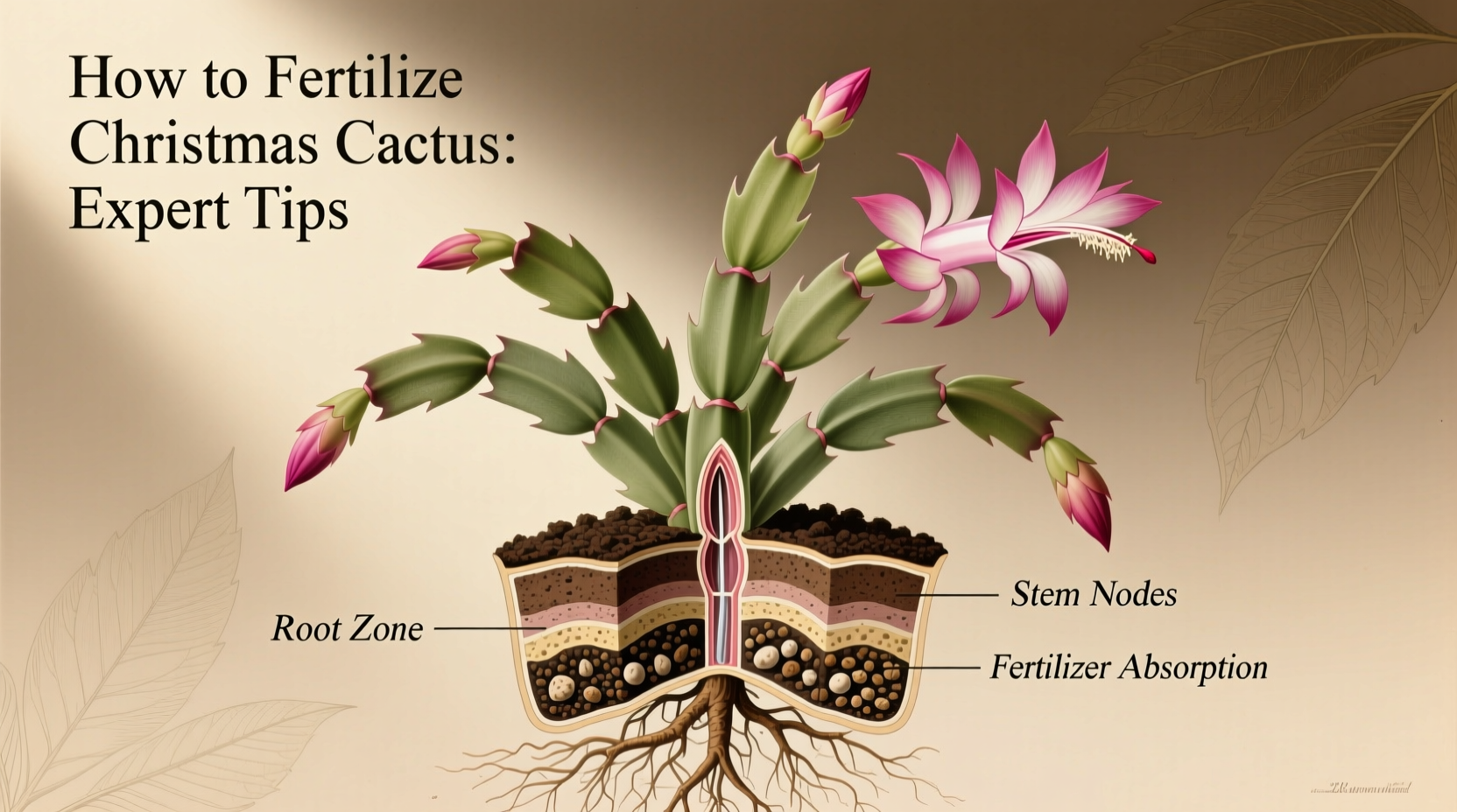 How to Fertilize Christmas Cactus: Expert Tips