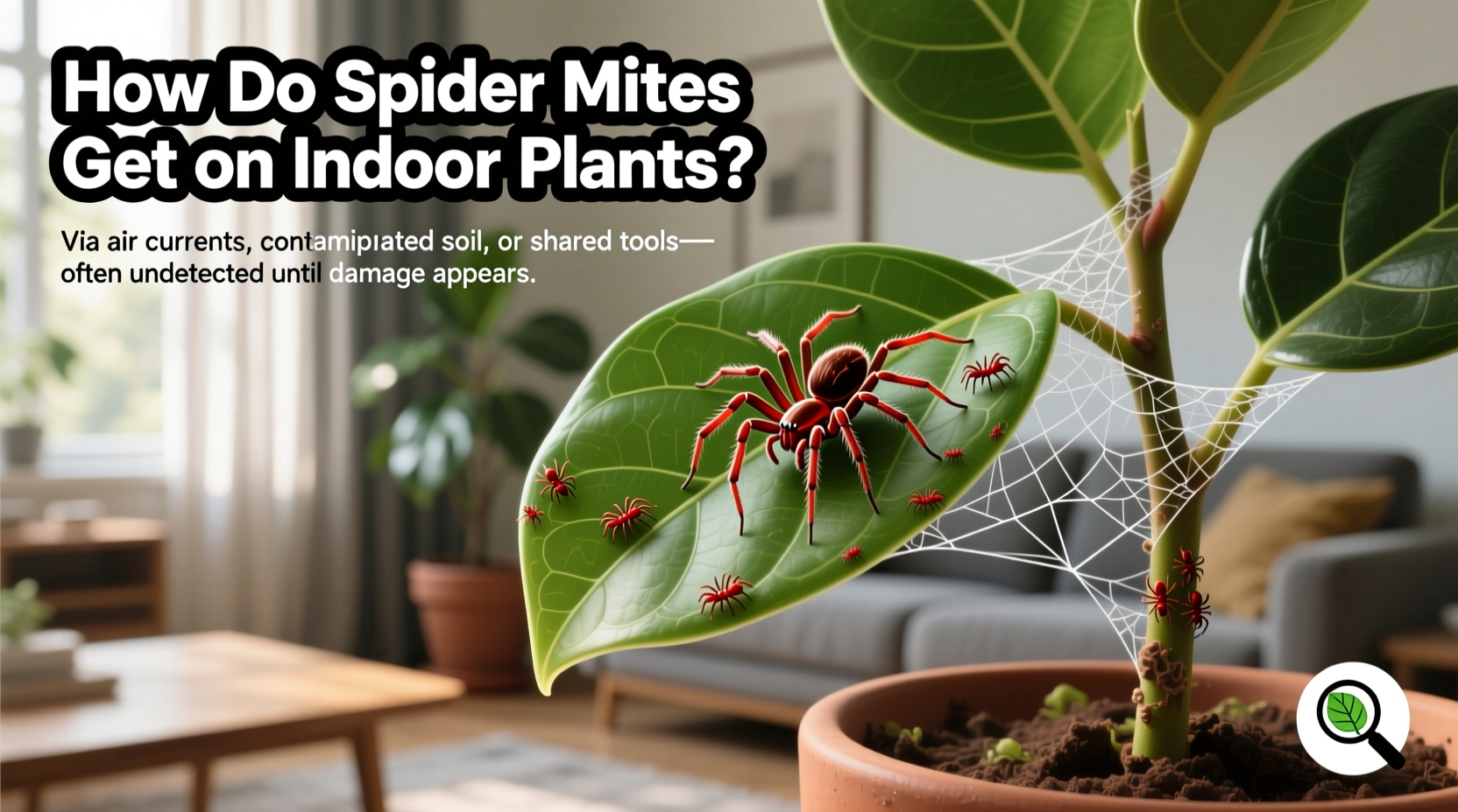 How Do Spider Mites Get on Indoor Plants?
