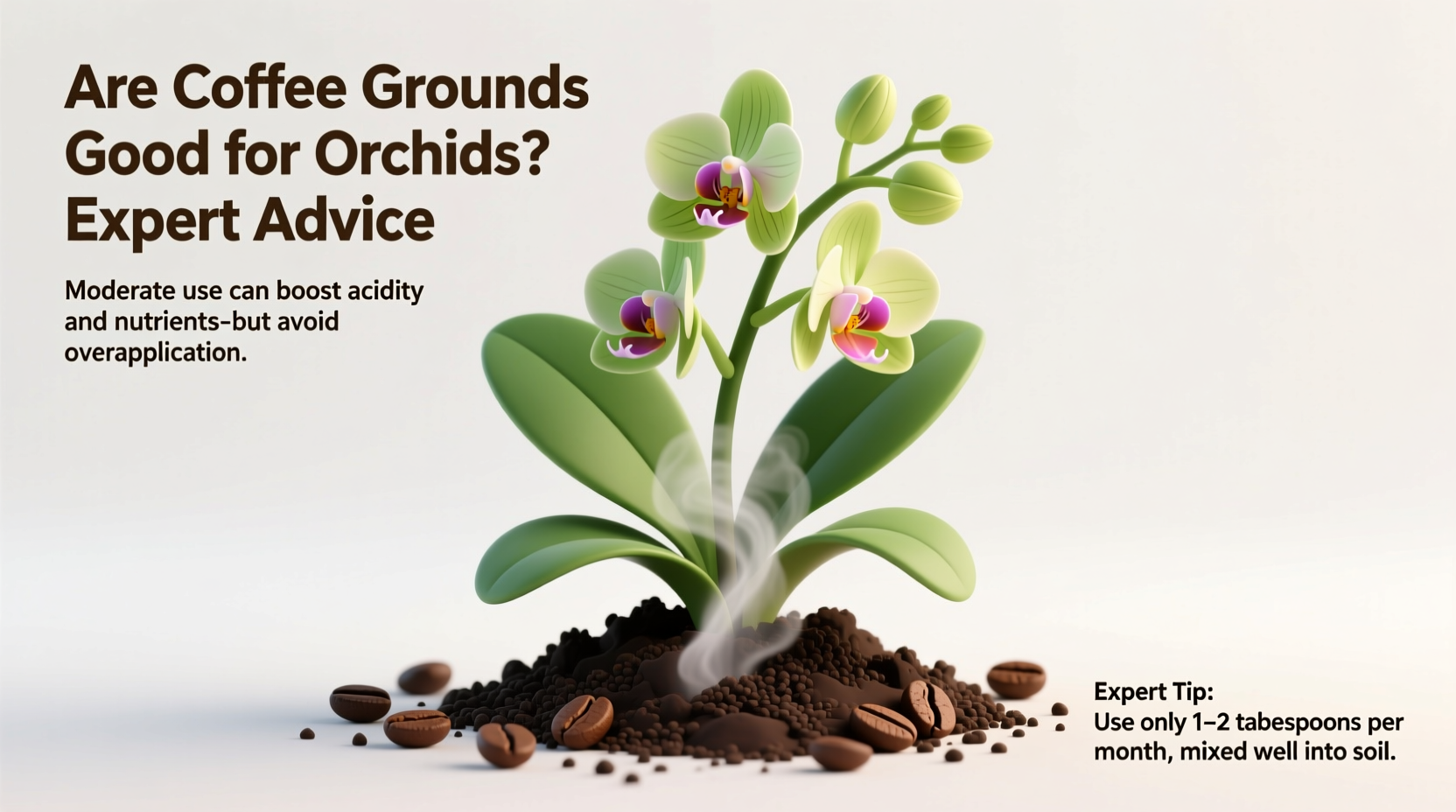 Are Coffee Grounds Good for Orchids? Expert Advice