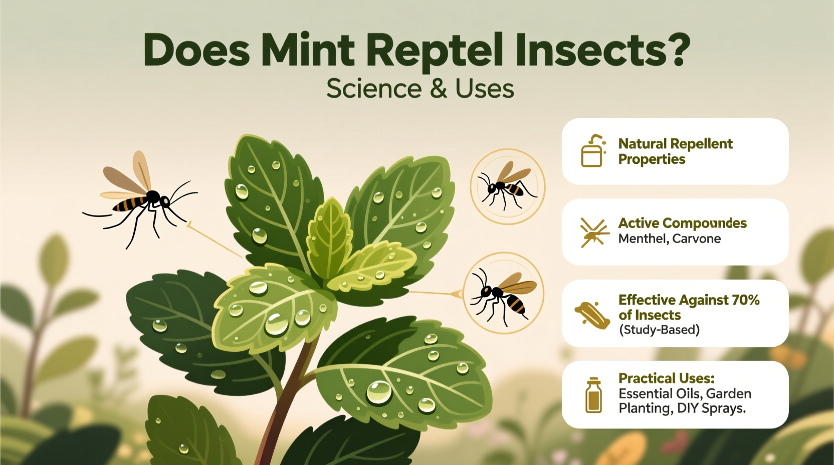 Does Mint Repel Insects? Science & Uses