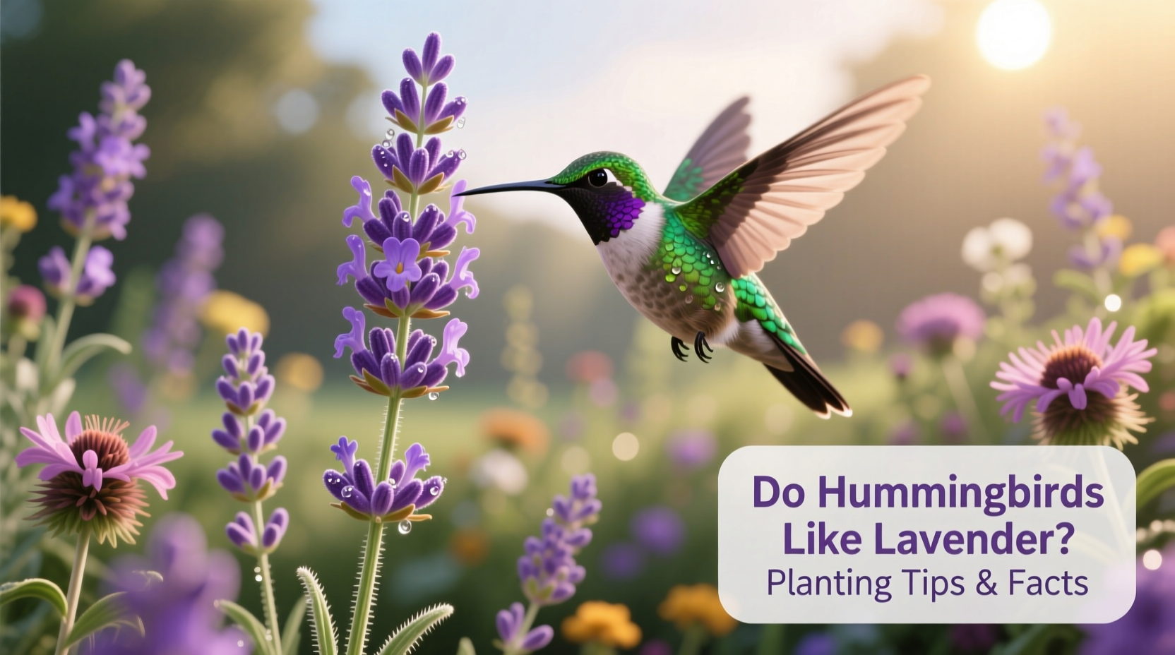 Do Hummingbirds Like Lavender? Planting Tips & Facts