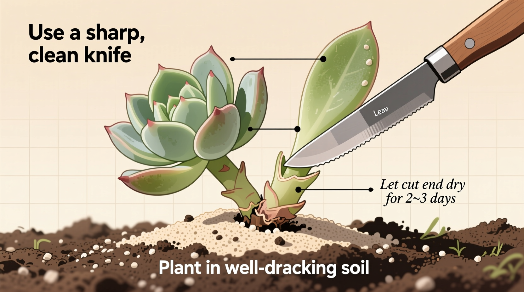 How to Take Cuttings from Succulents Successfully