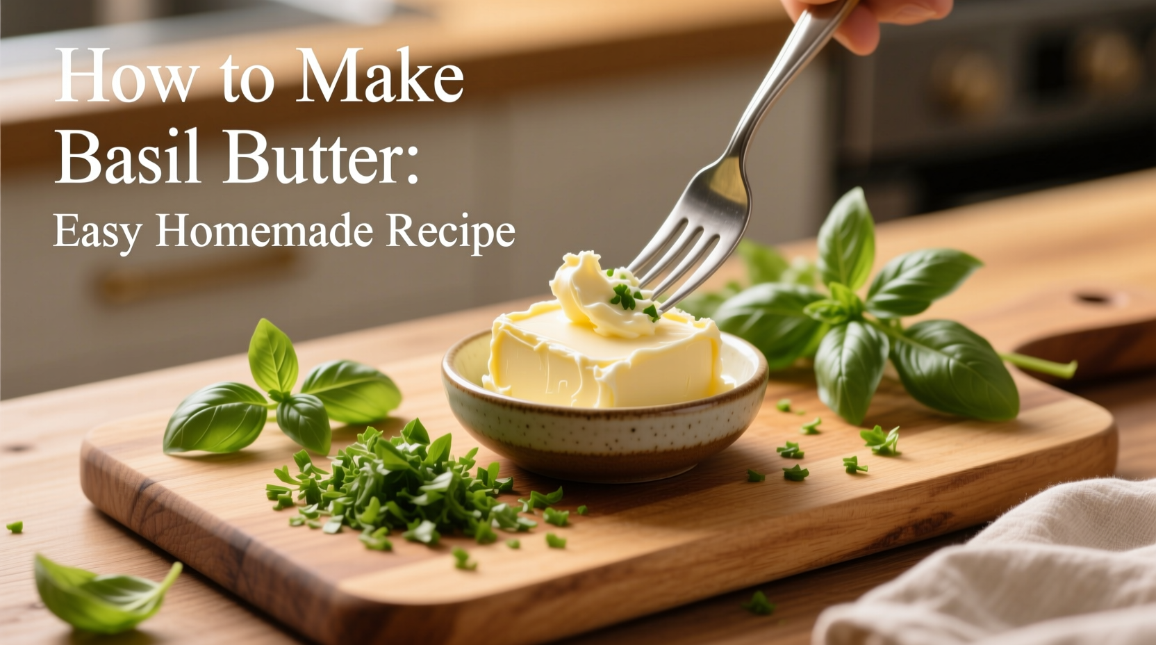 How to Make Basil Butter: Easy Homemade Recipe