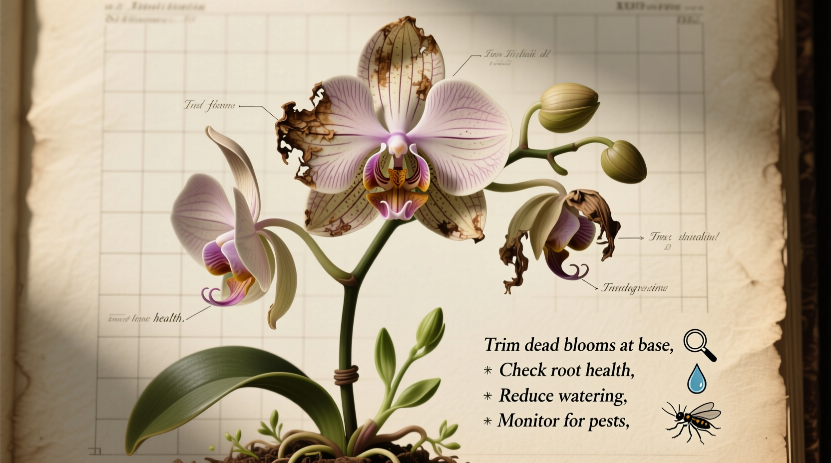 What to Do When Orchid Blooms Die: Expert Care Guide