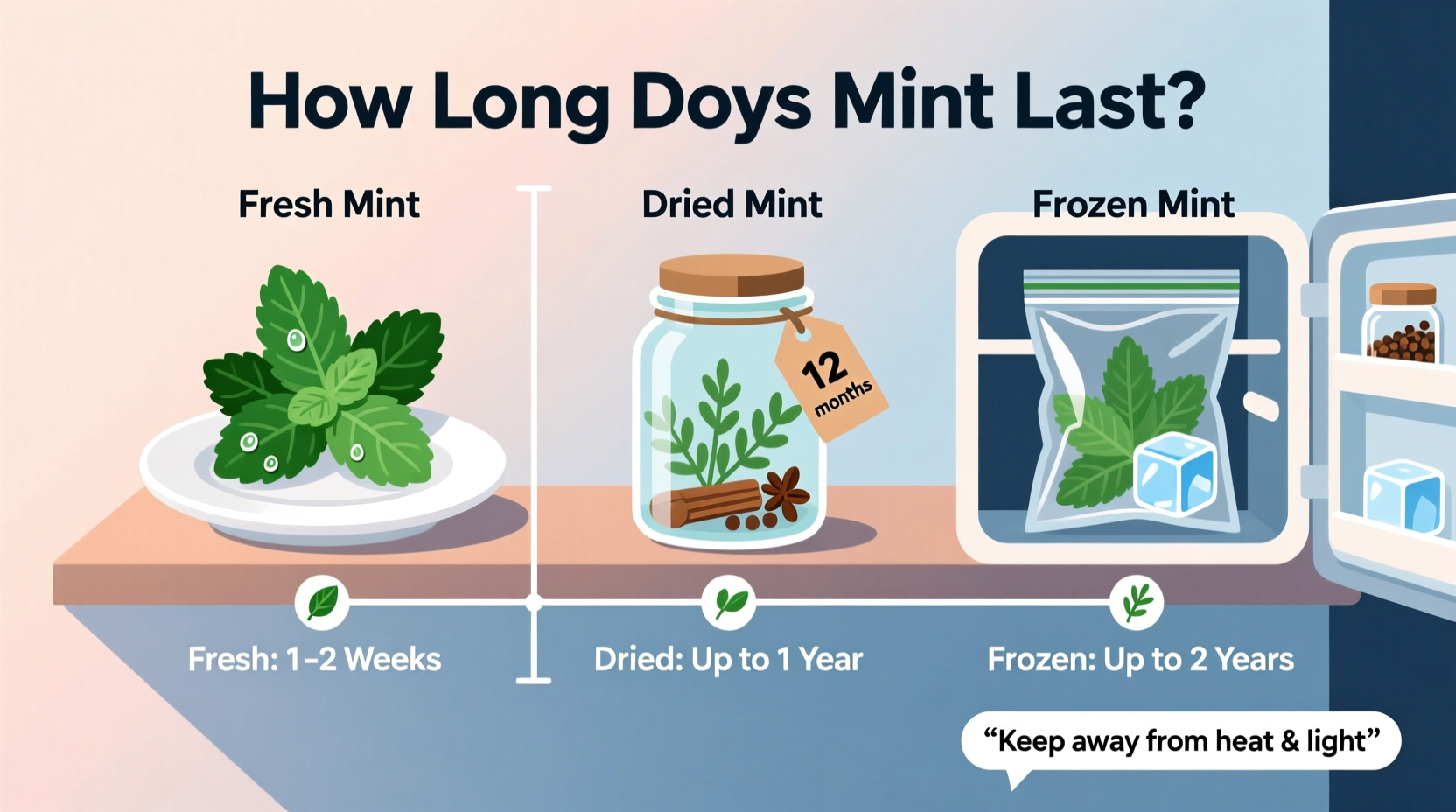 How Long Does Mint Last? Fresh, Dried & Frozen Storage Tips