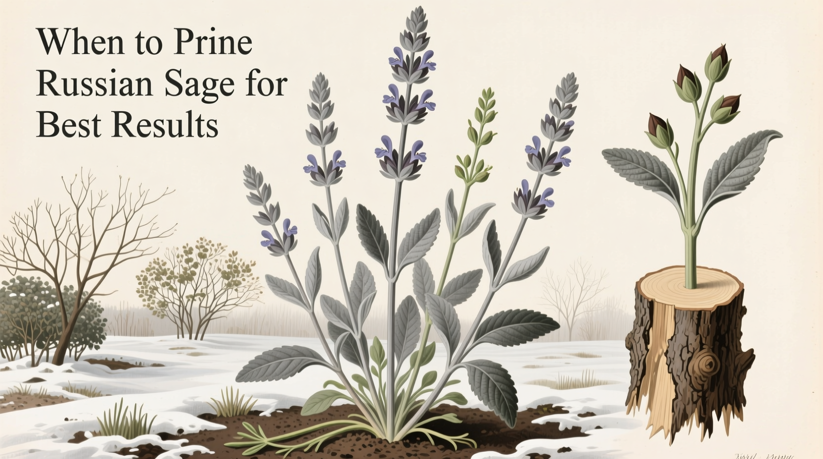 When to Prune Russian Sage for Best Results