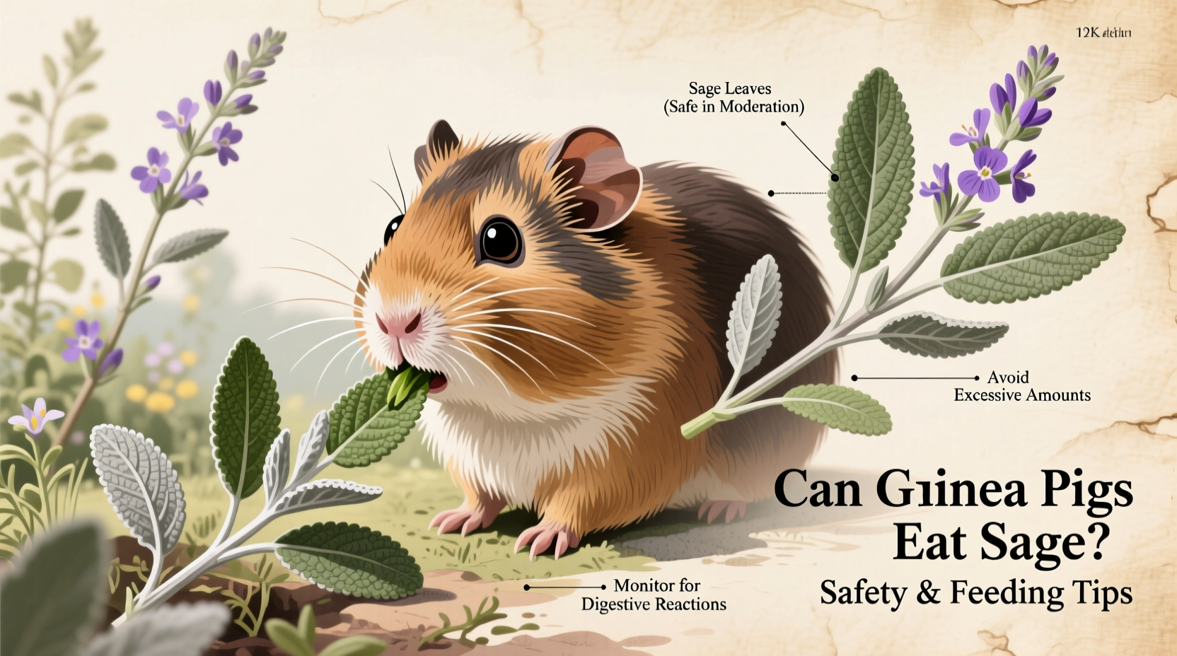 Can Guinea Pigs Eat Sage? Safety & Feeding Tips