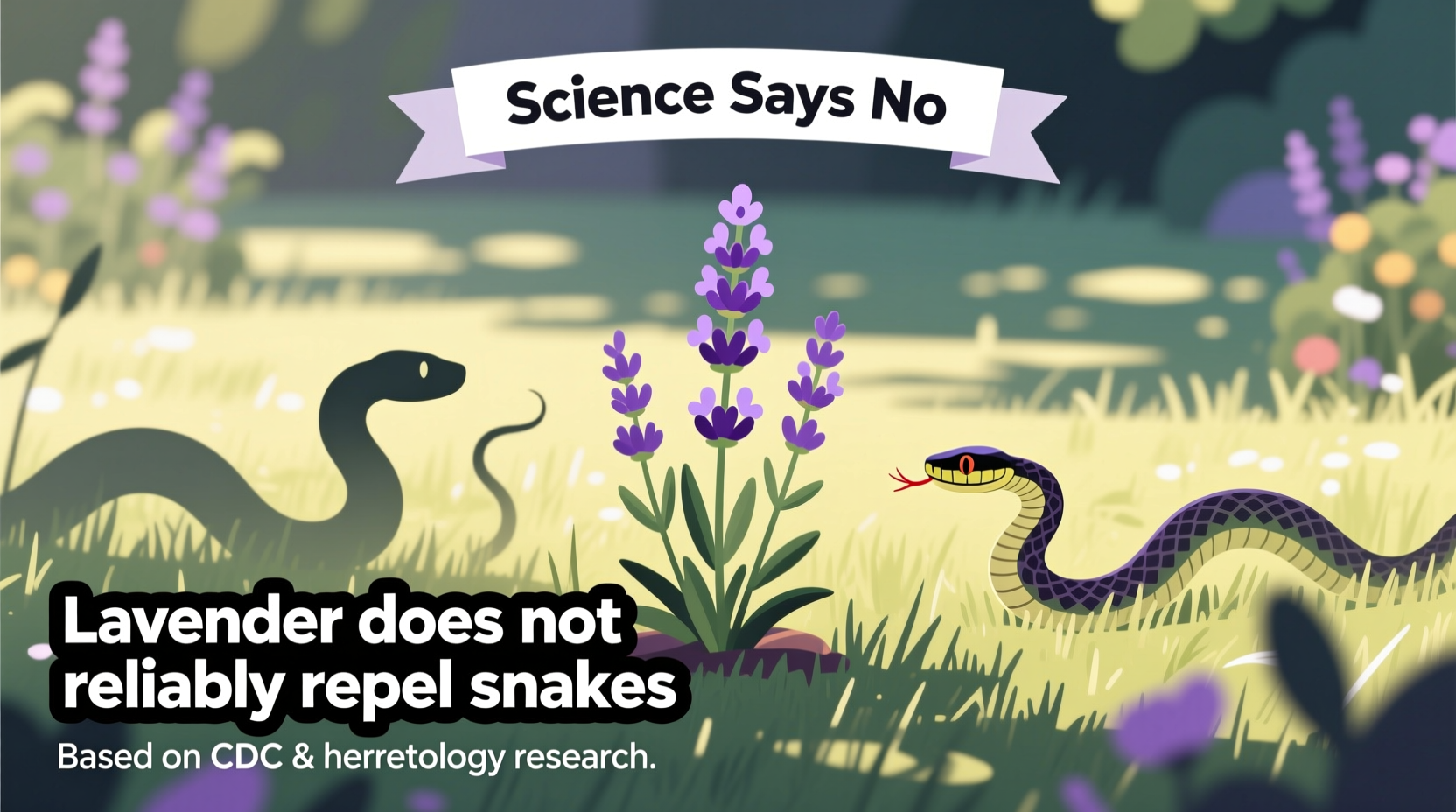 Does Lavender Repel Snakes? Science Says No