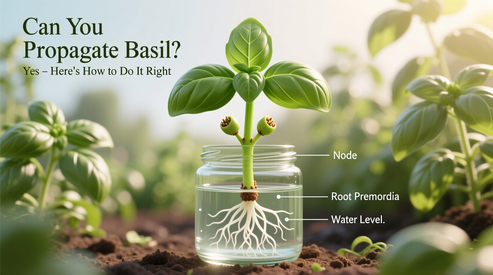 Can You Propagate Basil? Yes – Here's How to Do It Right