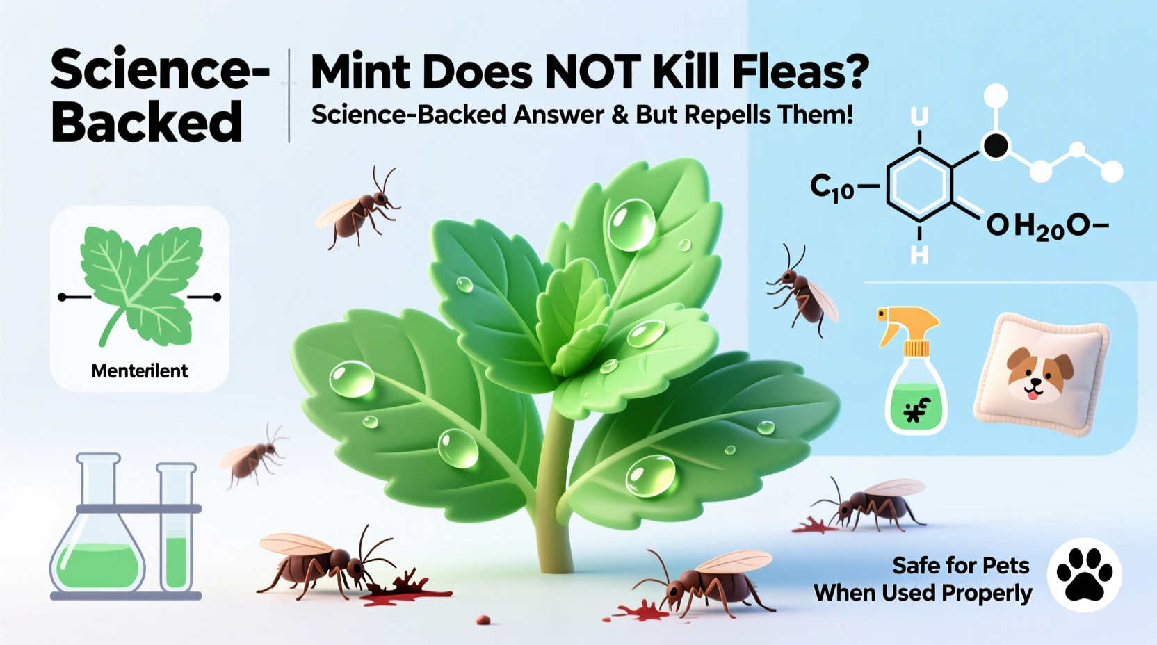 Does Mint Kill Fleas? Science-Backed Answer & Safe Uses