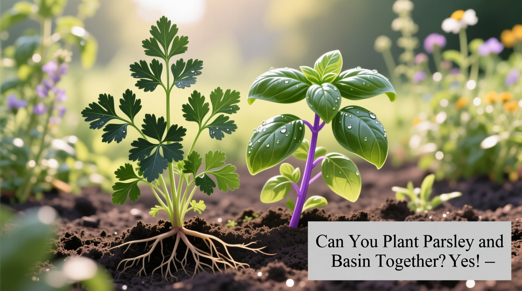 Can You Plant Parsley and Basil Together? Yes!