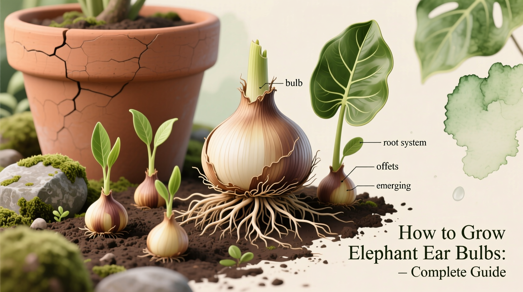 How to Grow Elephant Ear Bulbs: Complete Guide
