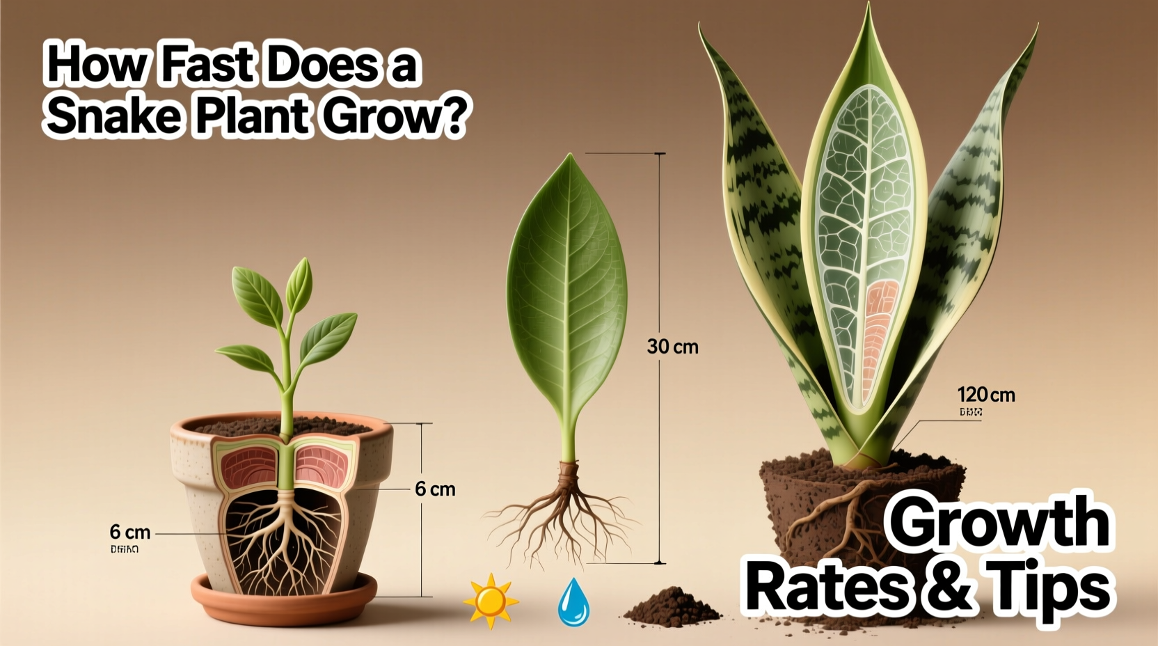 How Fast Does a Snake Plant Grow? Growth Rates & Tips