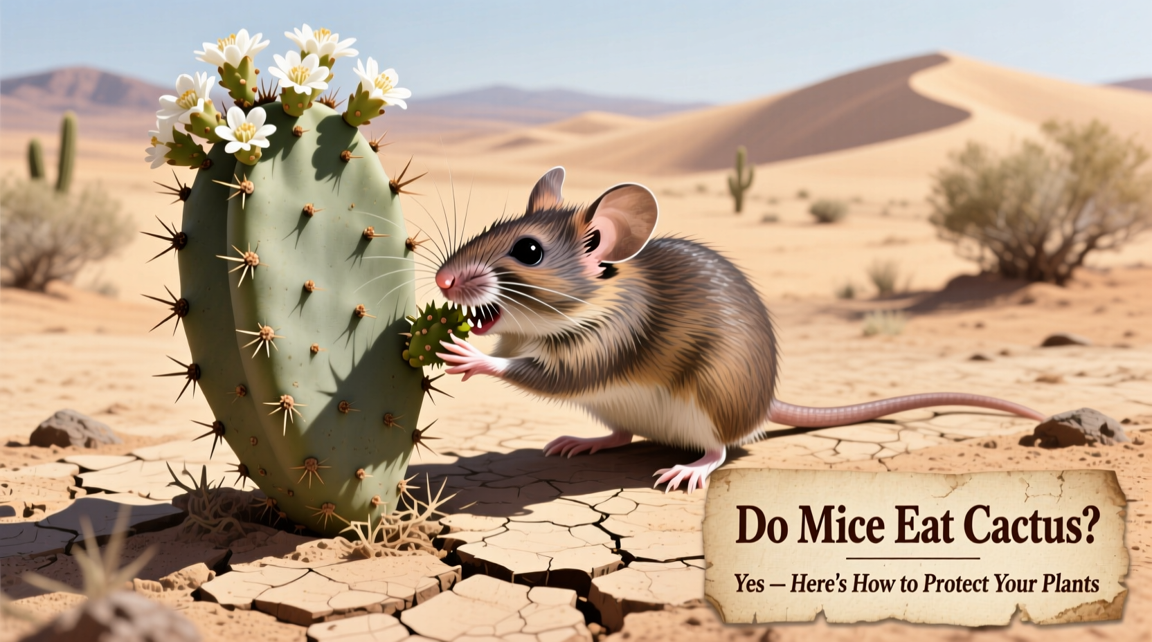 Do Mice Eat Cactus? Yes — Here's How to Protect Your Plants