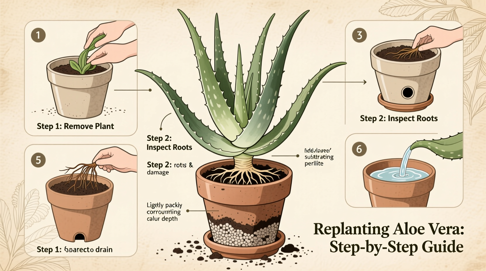 How to Replant Aloe Vera Plant: Step-by-Step Guide