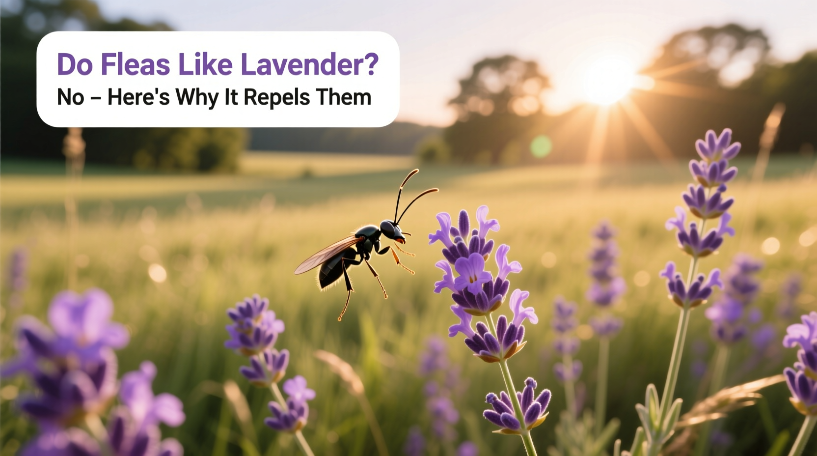 Do Fleas Like Lavender? No – Here's Why It Repels Them