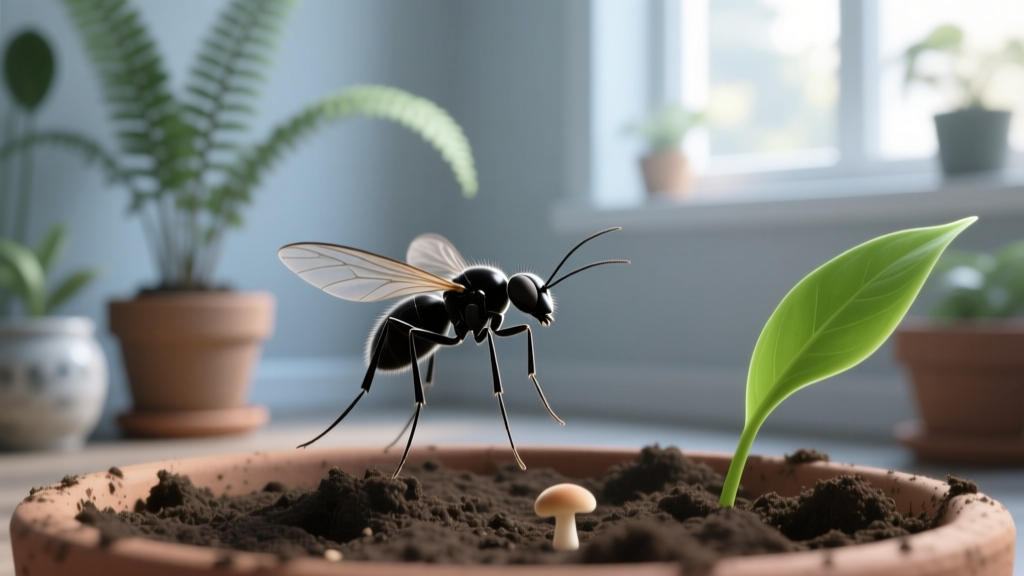 Fungus Gnats: Fix Moisture, Break Their Cycle