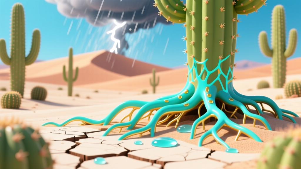 Why Cacti Have Shallow Roots: Desert Survival Strategy