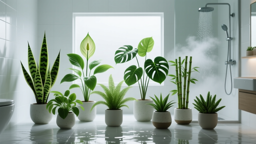 Best Low Light Plants for Windowless Bathrooms