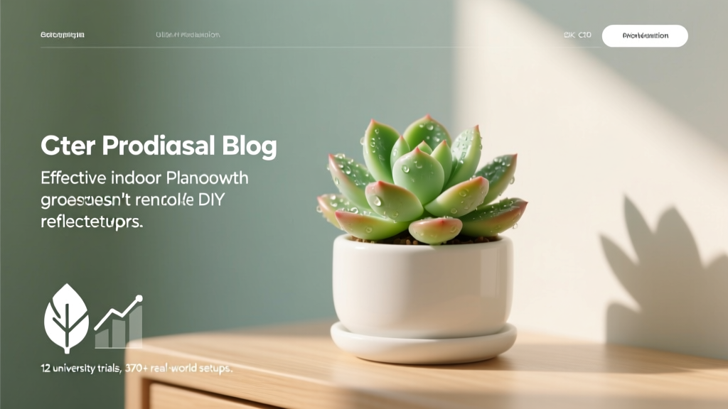 Succulent do I need reflective walls to grow plants indoors? Here’s the truth: most home growers waste time and money on DIY reflectors—what actually boosts growth (with data from 12 university trials and 370+ real-world setups).