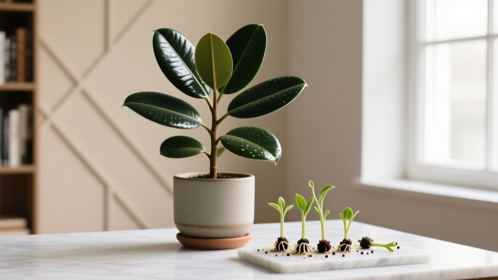 Stop Killing Your Rubber Plant Cuttings: 7 Propagation Mistakes That Sabotage Success (Plus Exactly How to Look After Indoor Rubber Plants Propagation Tips So They Root Every Time)