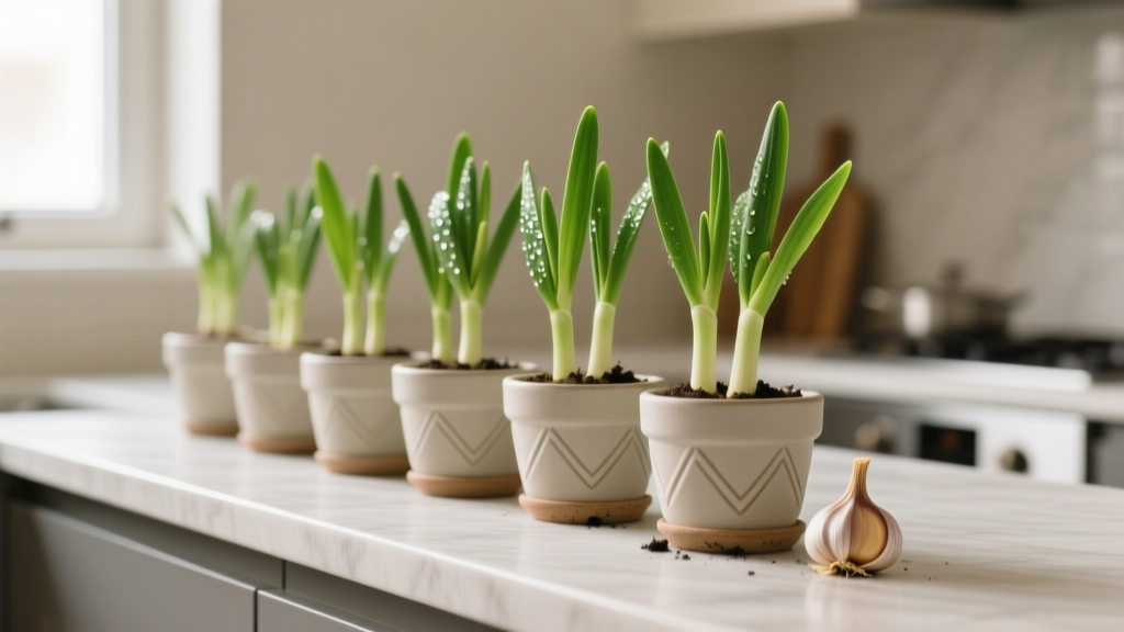 Forget the Grocery Store Garlic: Here’s the Real-Easy, No-Soil-Needed Way to Grow Fresh Garlic Indoors in Just 14 Days (Even If You’ve Killed Every Herb on Your Windowsill)