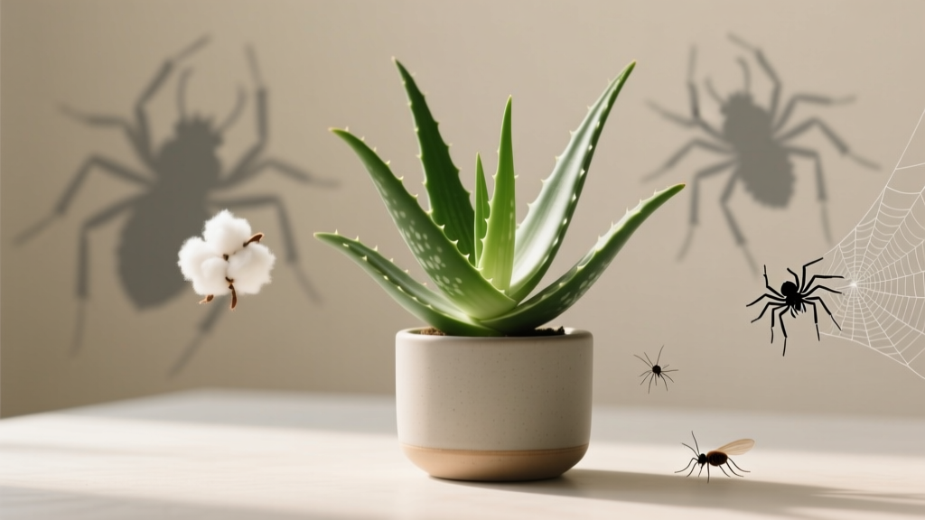 Can Aloe Vera Plant Grow Indoors Pest Control? Yes—But Only If You Avoid These 5 Deadly Mistakes That Invite Mealybugs, Spider Mites, and Fungus Gnats (Backed by University Extension Research)