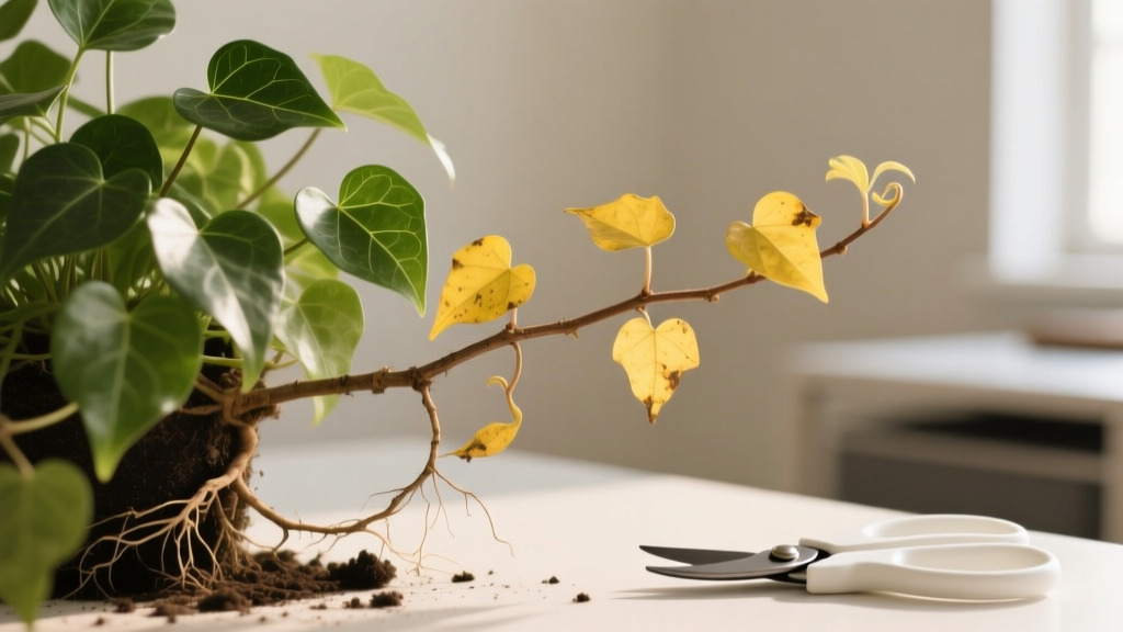 How to Trim Indoor Ivy Plant with Yellow Leaves: A Step-by-Step Rescue Plan That Stops Decline in 72 Hours (Not Just Pruning — It’s About Root Cause + Recovery)