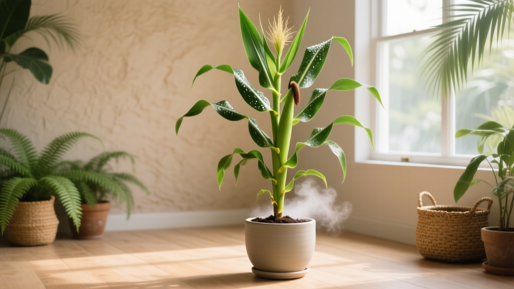 Tropical How to Grow a Corn Plant Indoors: 7 Realistic Steps That Actually Work (No Greenhouse Required — Just Bright Light & Consistent Humidity)