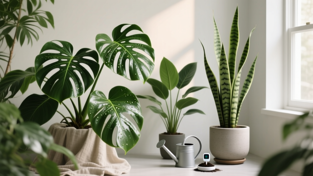 The Stress-Free Vacation Watering System for Large Indoor Plants: 7 Proven Methods (That Actually Work — No More Wilting Monsteras or Drowned ZZ Plants)