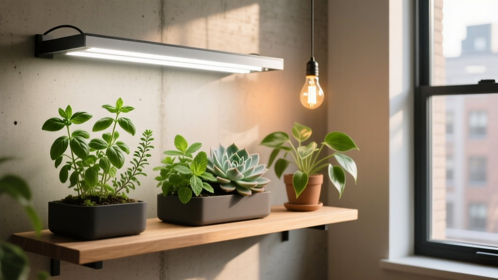 Small What Type of Light Is Best for Growing Plants Indoors? The Truth About LED vs. Fluorescent vs. Incandescent — and Why Your ‘Bright Windowsill’ Isn’t Enough (Even for Herbs & Succulents)