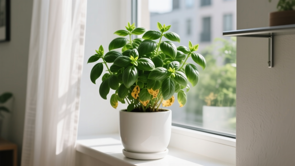 The 7-Minute Indoor Basil Rescue Guide: Stop Yellow Leaves, Leggy Stems & Sudden Death — A Botanist-Backed, Step-by-Step Routine That Grows Flavorful, Bushy Basil Year-Round (Even in Low-Light Apartments)