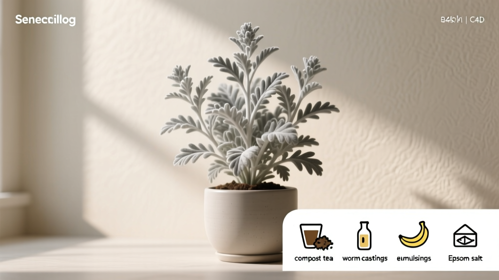 No, Dusty Miller Is NOT a Fertilizer — Here’s What It Actually Does Indoors (Plus 5 Safe, Effective Indoor Fertilizer Alternatives That Work With Your Plant)