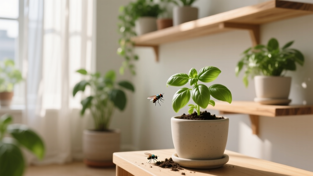 Why Are There Tiny Flies in My Indoor Plants for Beginners? 7 Fast, Non-Toxic Fixes That Actually Work (No More Guesswork or Chemical Sprays)