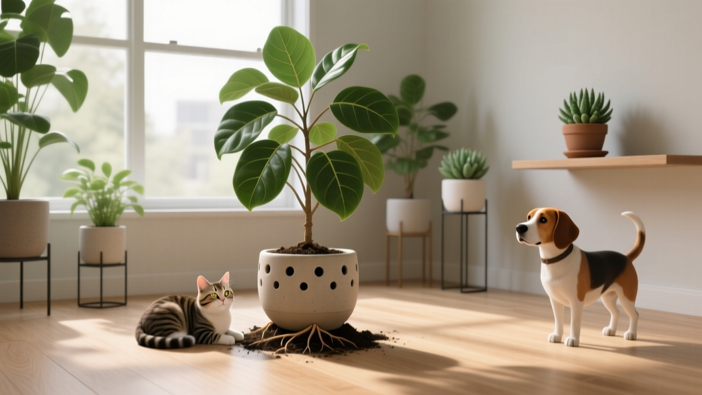 Pet Friendly How to Create Drainage for Indoor Plants: 5 Vet-Approved, Non-Toxic Methods That Prevent Root Rot Without Risking Your Dog or Cat’s Safety — No More Guesswork or Gooey Pots!