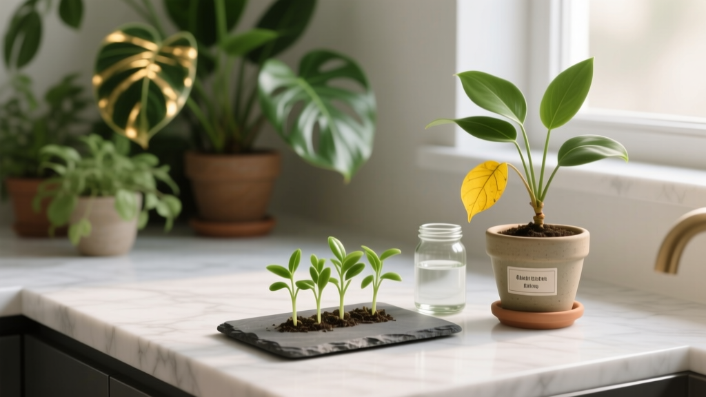 What to Do When Indoor Plant Leaves Turn Yellow Propagation Tips: 7 Science-Backed Steps to Save Your Dying Plant *Before* It’s Too Late (And How to Propagate Healthy Cuttings Even If the Mother Plant Is Struggling)