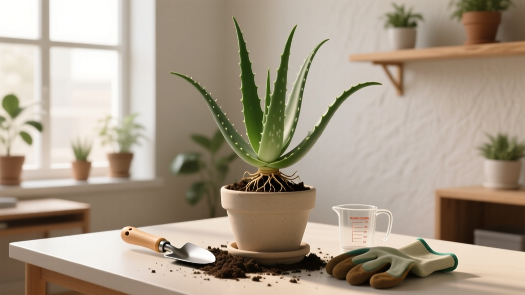 Succulent how to repot a aloe plant indoors: The 7-Step Stress-Free Repotting Guide That Prevents Root Shock, Saves Your Plant, and Takes Under 12 Minutes (Even If You’ve Killed One Before)